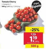 Oferta de Tomate cherry por 1,19€ en Lidl