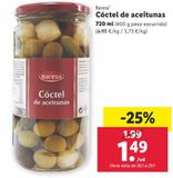 Oferta de Aceitunas Baresa por 1,49€ en Lidl