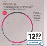 Oferta de Hula hoop Crivit por 12,99€ en Lidl