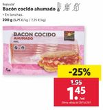 Oferta de Bacon cocido Realvalle por 1,45€ en Lidl