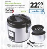 Oferta de Cocedora de arroz SilverCrest por 22,99€ en Lidl