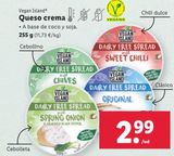 Oferta de Queso cremoso Vegan Island por 2,99€ en Lidl