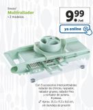 Oferta de Multirallador ernesto por 9,99€ en Lidl