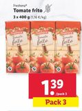 Oferta de Tomate frito Freshona por 1,39€ en Lidl