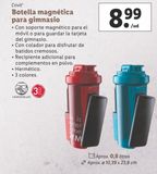 Oferta de Botella magnética Crivit por 8,99€ en Lidl