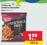 Oferta de Palitos de verdura Harvest Basket por 1,99€ en Lidl