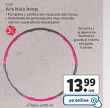 Oferta de Hula hoop Crivit por 13,99€ en Lidl