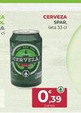 Oferta de Cerveza Spar en SPAR Gran Canaria