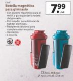 Oferta de Botella magnética Crivit por 7,99€ en Lidl