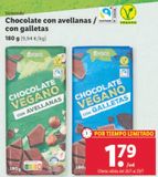 Oferta de Chocolate con avellanas por 1,79€ en Lidl