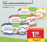 Oferta de Yogur de soja por 1,19€ en Lidl