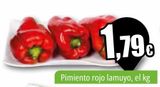 Oferta de Pimiento rojo lamuyo por 1,79€ en Unide Supermercados