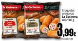 Oferta de Croquetas artesanas La Cocinera por 3,99€ en Unide Supermercados