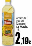 Oferta de Aceite de girasol Masiasol La Masía por 2,19€ en Unide Market