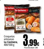 Oferta de Croquetas artesanas La Cocinera  por 3,99€ en Unide Market