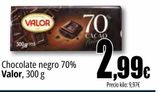 Oferta de Chocolate negro 70% Valor por 2,99€ en Unide Market
