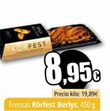 Oferta de Trenzas Körfest Berlys  por 8,95€ en Unide Market