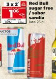 Oferta de RED BULL SUGAR FREE / SABOR SANDIA por 1,59€ en Maxi Dia