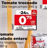 Oferta de TOMATE TROCEADO por 0,75€ en Maxi Dia