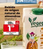Oferta de Bebidas de origen natural  por 1,19€ en La Plaza de DIA