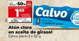 Oferta de Atún claro Calvo por 3,39€ en La Plaza de DIA