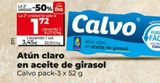 Oferta de Atún claro Calvo por 3,39€ en La Plaza de DIA