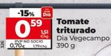 Oferta de Tomate triturado Dia por 0,7€ en Dia Market