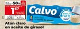 Oferta de Atún claro Calvo por 3,35€ en Dia Market