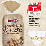Oferta de Pan de molde Bimbo por 3,29€ en Dia Market