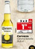 Oferta de Cerveza Corona por 1,79€ en Dia Market
