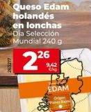 Oferta de Queso edam Dia por 2,26€ en Dia Market