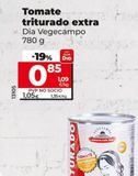 Oferta de Tomate triturado Dia por 1,05€ en Dia Market