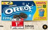 Oferta de Galletas Oreo por 2,25€ en Dia Market