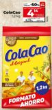 Oferta de Cacao soluble Cola Cao por 8,29€ en Dia Market