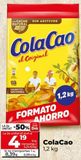 Oferta de Cacao soluble Cola Cao por 8,39€ en Dia Market