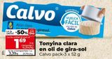 Oferta de Atún claro Calvo por 3,39€ en Dia Market