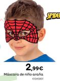Oferta de Máscara Spiderman por 2,99€ en ToysRus