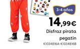 Oferta de Disfraz de pirata niño por 14,99€ en ToysRus