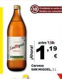 Oferta de Cerveza San Miguel en Masymas