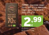 Oferta de Chocolate negro Torras por 2,99€ en HiperDino
