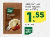Oferta de Café molido Hiperdino por 1,55€ en HiperDino
