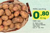 Oferta de Patatas por 0,8€ en HiperDino