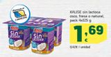Oferta de Yogur sin lactosa Kalise por 1,69€ en HiperDino
