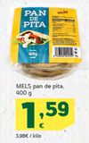 Oferta de Pan de pita MELS por 1,59€ en HiperDino