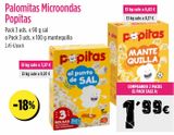 Oferta de Palomitas Popitas por 1,99€ en Ahorramas