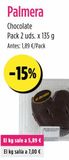 Oferta de Palmeras de chocolate por 1,59€ en Ahorramas