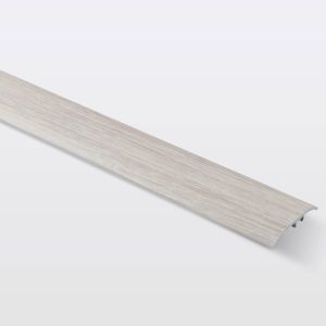 Oferta de Perfil de unión plano aluminio "decor145" 93 x 3,7 cm madera por 9,45€ en Brico Depôt