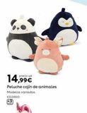 Oferta de Ami Plush - Peluche cojÃ­n de animales (varios modelos) por 14,99€ en ToysRus