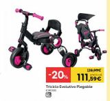 Oferta de Triciclo Evolutivo Plegable por 111,59€ en ToysRus