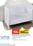Oferta de Cuna 120 x 60 cm Little Lion - Blanco por 199,99€ en ToysRus